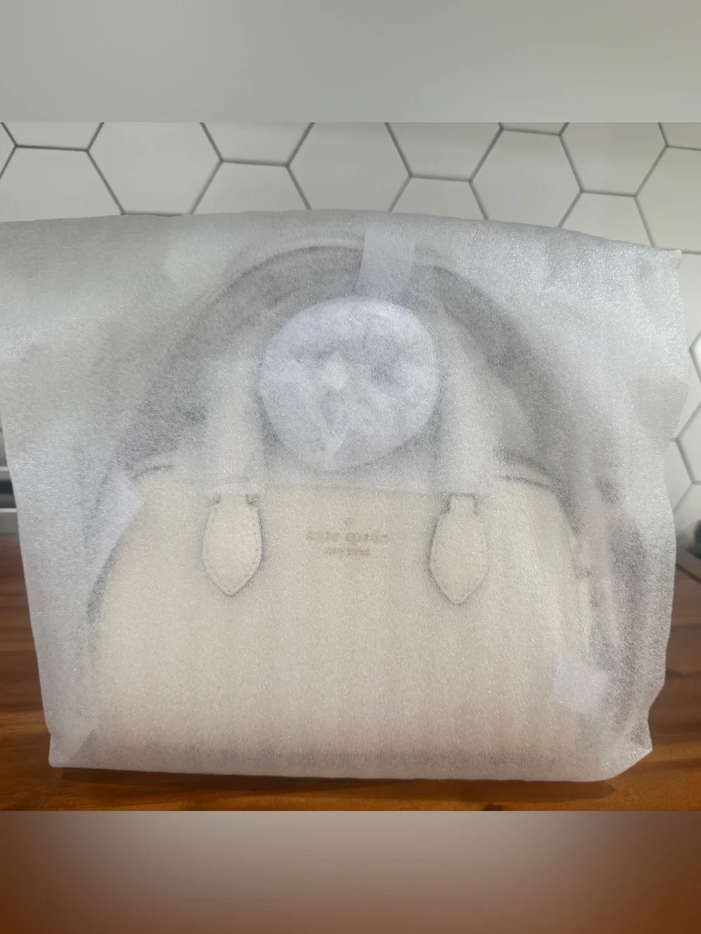 NWT - Kate Spade Madison Duffle, meringue crossbody